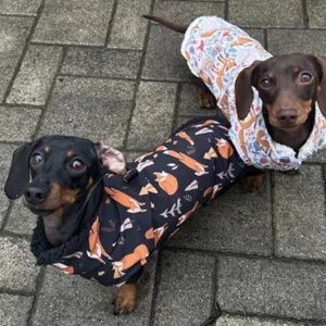 Állatmintás télikabát